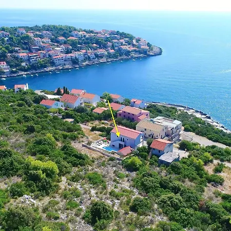 别墅 Lavanda Kor Ula - Five Bedroom With Pool And Sea View
