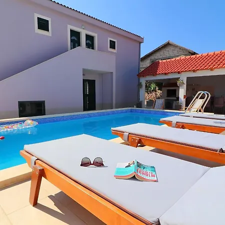 别墅 Lavanda Kor Ula - Five Bedroom With Pool And Sea View *