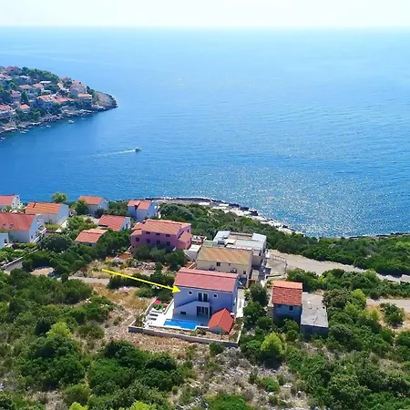 别墅 Lavanda Kor Ula - Five Bedroom With Pool And Sea View *