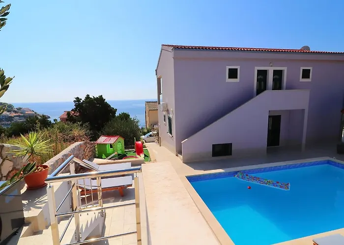 Вилла Lavanda Kor Ula - Five Bedroom With Pool And Sea View *