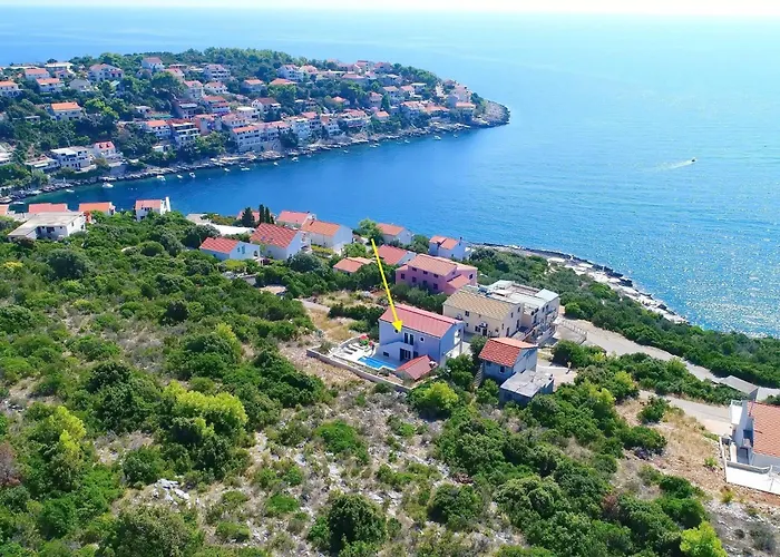 Вилла Lavanda Kor Ula - Five Bedroom With Pool And Sea View