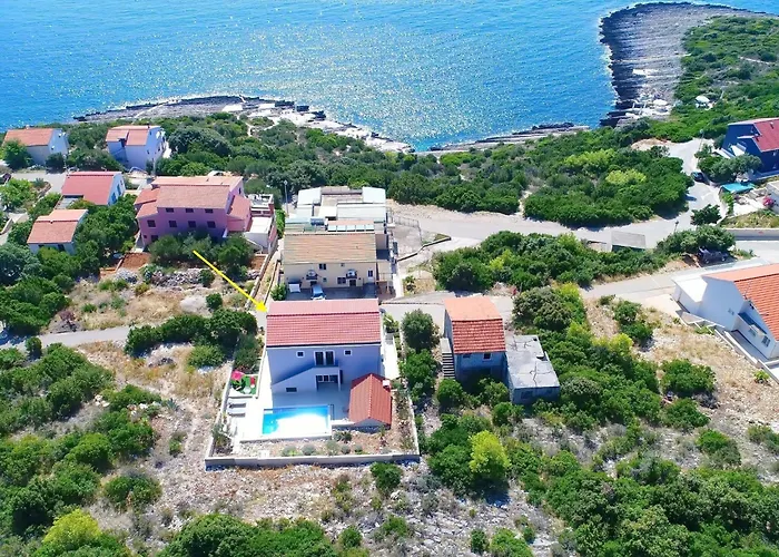Lavanda Kor Ula - Five Bedroom With Pool And Sea View Вилла